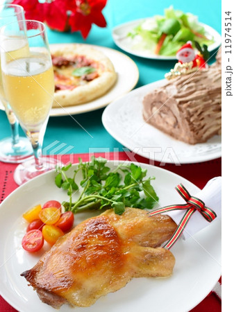 クリスマス料理 ローストチキン クリスマス料理 ローストチキン 11974514