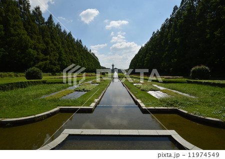神奈川　相模原公園　フランス式庭園　９月 11974549