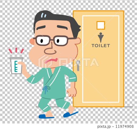 尿検査 男性 イラスト 尿検査 男性 イラスト 11974908