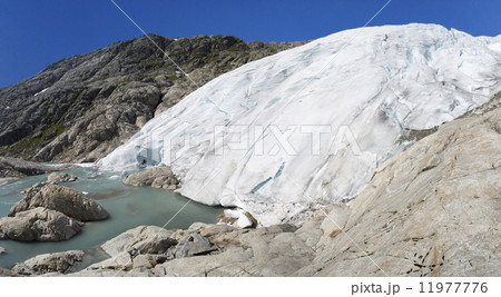 Svelgabreen glacier (Folgefonna National Park, Hordaland county, 11977776