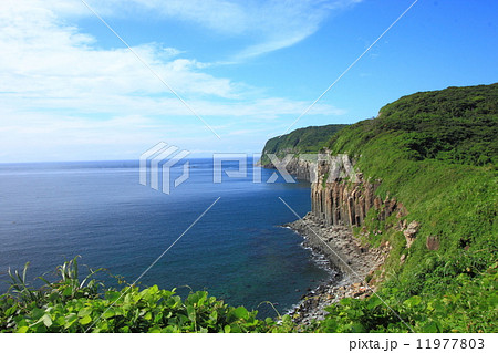 塩俵の断崖と海　【長崎県平戸市生月島】 11977803