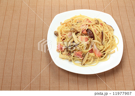 きのことベーコンのパスタ（しめじ・椎茸・えのき茸） 11977907