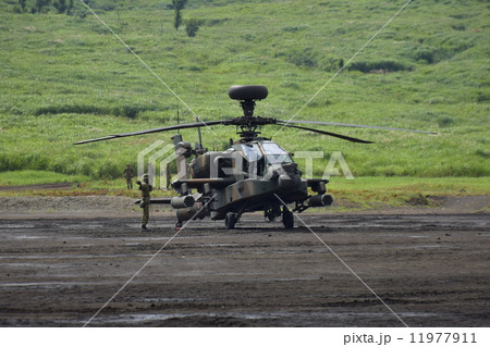 アパッチ　AH-64D　（ 攻撃ヘリコプター ）　2014年 富士総合火力演習 11977911