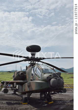 アパッチ　AH-64D　（ 攻撃ヘリコプター ）　2014年 富士総合火力演習 11977914