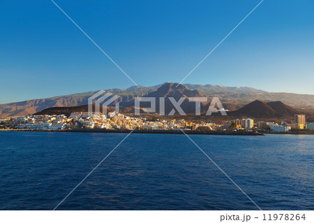 Beach Los Cristianos in Tenerife island - Canary 11978264