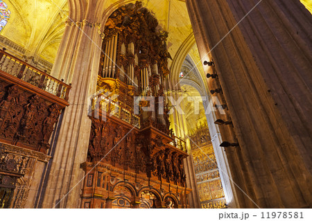 Cathedral La Giralda at Sevilla Spain 11978581