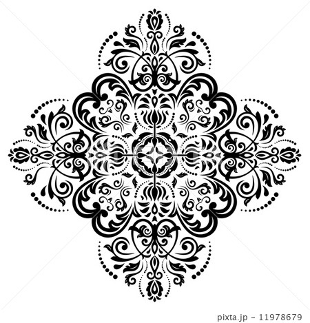 Orient Vector Pattern. Abstract Background 11978679