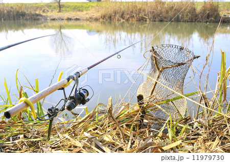 Fishing Rod  on lake 11979730