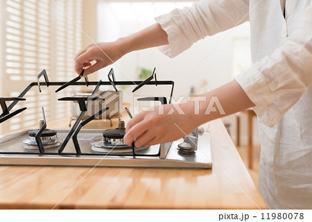ガスコンロの掃除 11980078