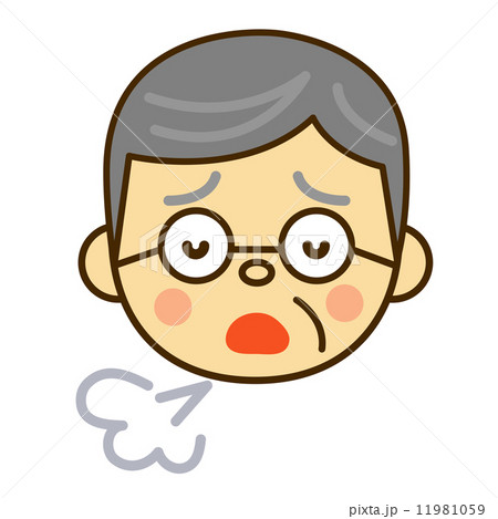 ため息おじいさん 11981059