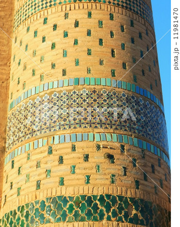 ウズベキスタン　ヒヴァ　アラビアンナイト　タイル 11981470