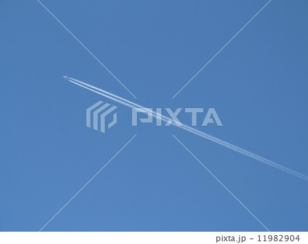 飛行機雲 飛行機雲 11982904