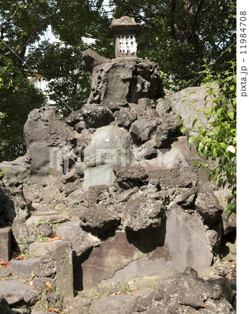 千住川田浅間神社の富士塚 大川富士 東京都 千住川田浅間神社の富士塚 大川富士 東京都 11984708