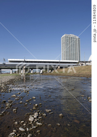 二子玉川駅と野川 二子玉川駅と野川 11984809
