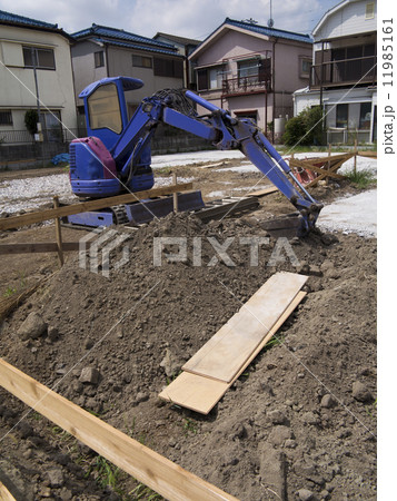住宅の基礎工事 11985161