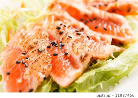 japanese salad with salmon japanese salad with salmon 11987456