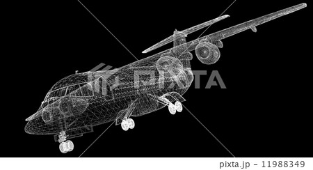 Commercial Airliner 11988349