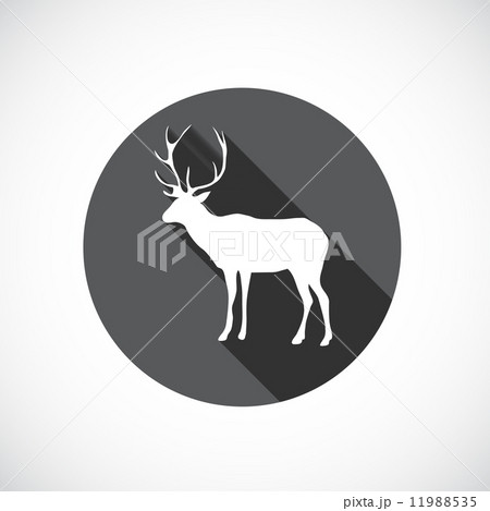 Christmas Flat Icon with long Shadow. Vector Illustration. Christmas Flat Icon with long Shadow. Vector Illustration. 11988535