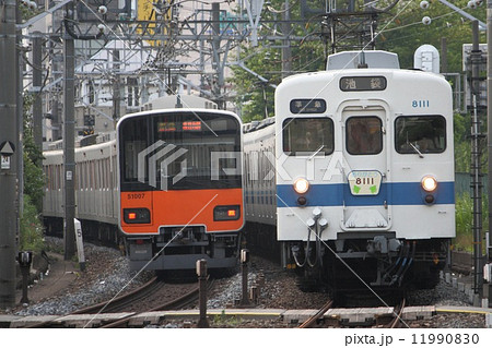 ［TJ］東武東上線50000系・8000系8111F：引退マーク 11990830