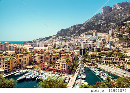 View of Fontvieille. Principality of Monaco 11991075