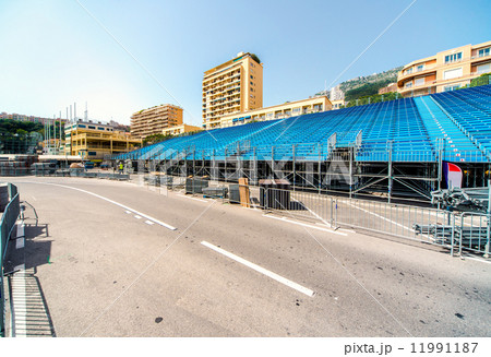 Tribune. Preparation to Formula 1 Monaco Grand Prix Tribune. Preparation to Formula 1 Monaco Grand Prix 11991187