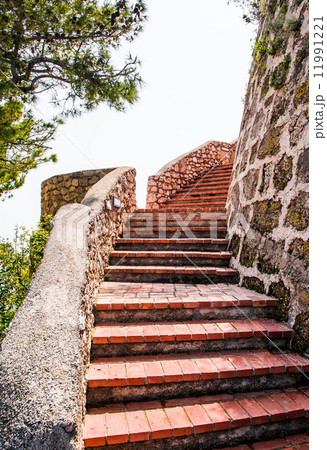 Medieval staircase outdoor Medieval staircase outdoor 11991221