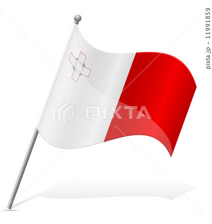 flag of Malta vector illustration 11991859