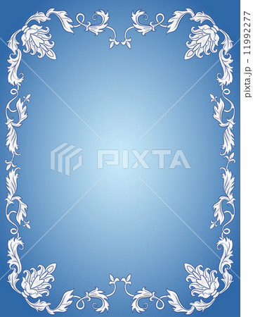 Vintage ornament frame 11992277