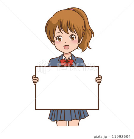 女の子　案内 11992604