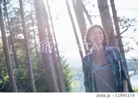 REMOVE 1220 DAVID HERON A woman walking through woodland in summer. REMOVE 1220 DAVID HERON A woman walking through woodland in summer. 11995379