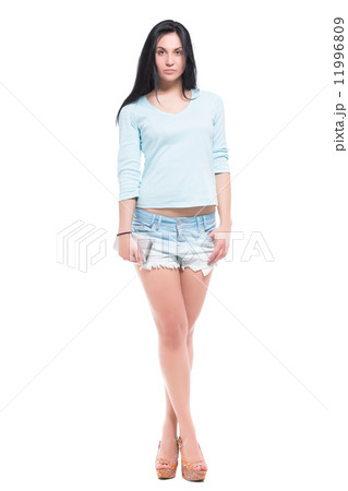 Pretty young woman 11996809