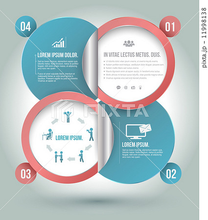 Circle group template can use for business concept. 11998138