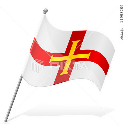 flag of Guernsey vector illustration 11998206