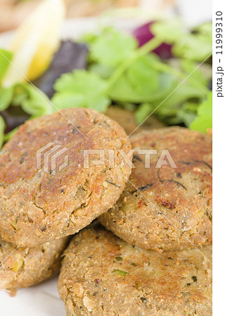 Shami Kebab - Minced meat and chana dal patties stuffed with red onion pickle. 11999310