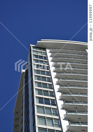 Detail of modern high rise apartment Detail of modern high rise apartment 11999997
