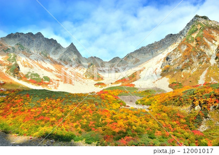 涸沢の三段紅葉 12001017