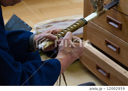 備前長船　柄巻き 12002959