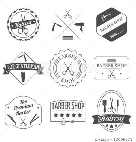 Hairdresser label set Hairdresser label set 12006275