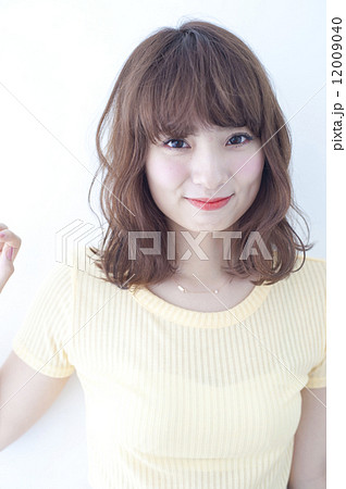かわいいサロンモデル 12009040