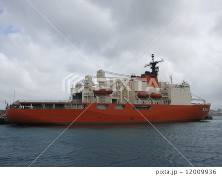 しらせ　砕氷艦　南極観測船　船 12009936