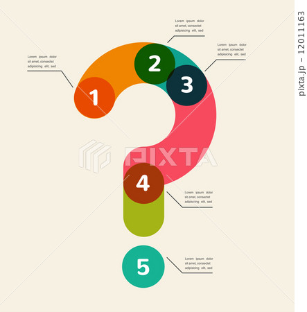 Question mark abstract background infographic 12011163
