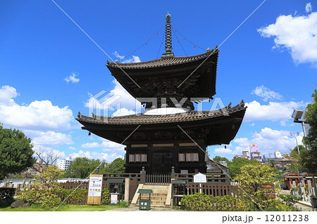 大阪 愛染堂勝鬘院 多宝塔 大阪 愛染堂勝鬘院 多宝塔 12011238