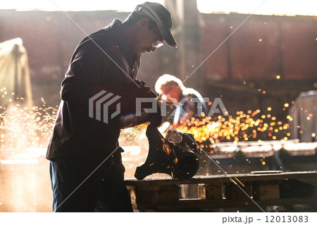 Industrial Worker at the factory 12013083