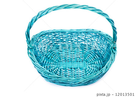 empty wicker basket isolated empty wicker basket isolated 12013501