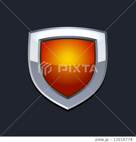 Red Protect Shield Icon Vector Red Protect Shield Icon Vector 12016778