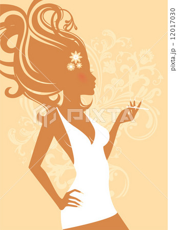 Beauty floral woman Beauty floral woman 12017030