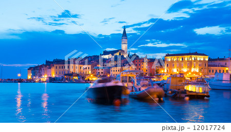 Coastal town of Rovinj, Istria, Croatia. Coastal town of Rovinj, Istria, Croatia. 12017724