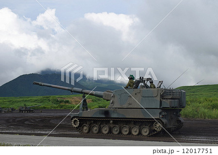 ロングノーズ　（ １５５mm 榴弾砲 自走砲 ）　2014年 富士総合火力演習 12017751