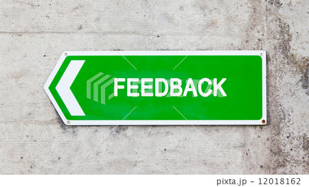 Green sign - Feedback 12018162