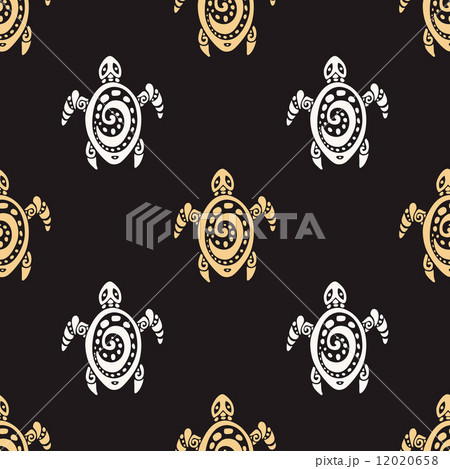 Sea Turtles. Seamless Vector pattern. Sea Turtles. Seamless Vector pattern. 12020658